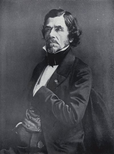 Der Maler Eugène Delacroix von 1820 1910 after Nadar